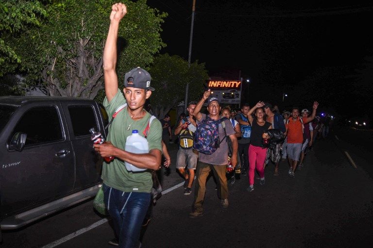 caravana migrantes honduras mexico