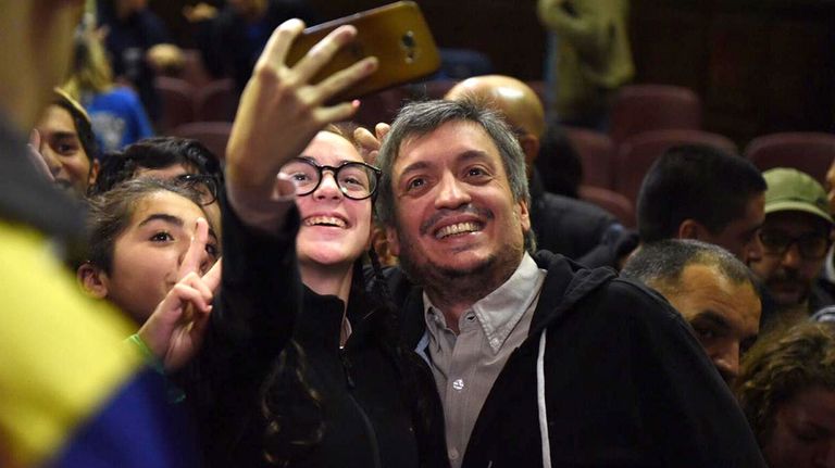Máximo Kirchner.