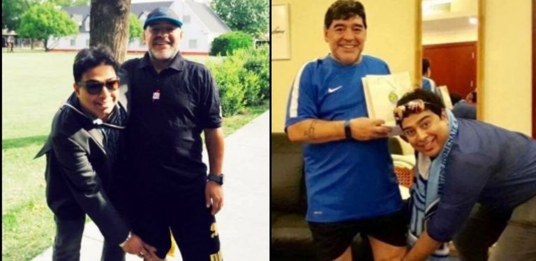dibuMartinezMaradona2023
