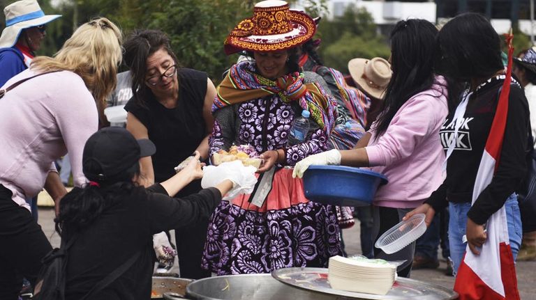 Manifestaciones en Perú