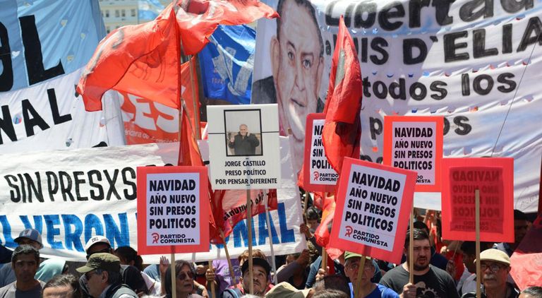 Marcha Presos políticos Tribunales 20191128