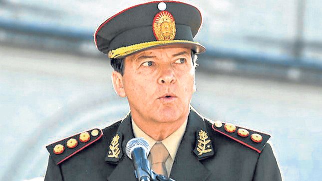 César Milani, jefe del Ejército durante el gobierno de Cristina Kirchner.