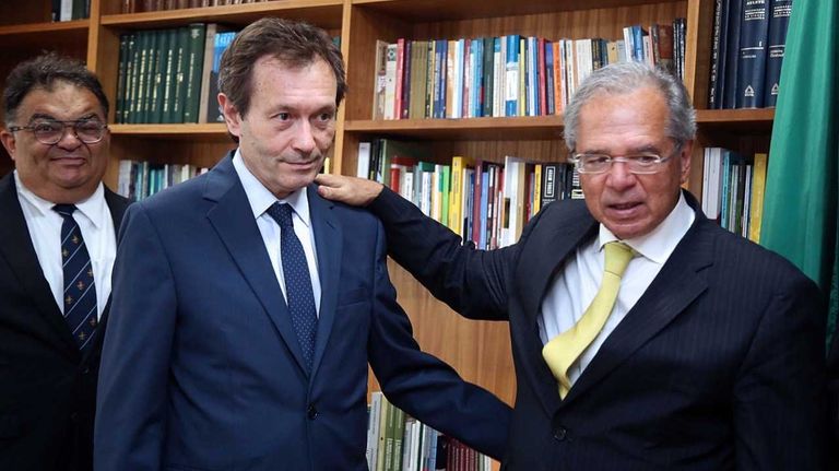 Gustavo Béliz con Flavio Viana Rocha
