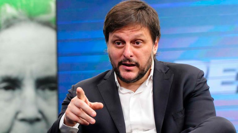Leandro Santoro, en la entrevista con Jorge Fontevecchia.