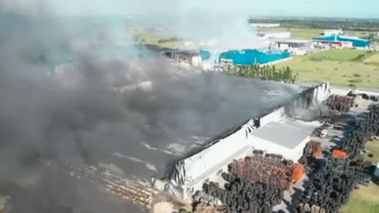 Explosión en Ezeiza