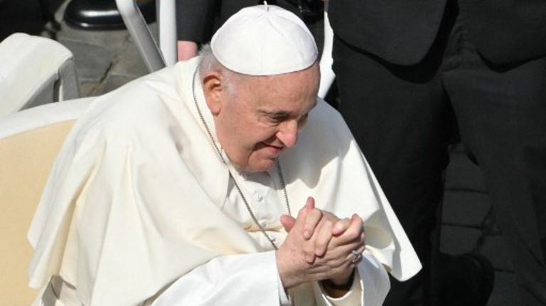 El Papa Francisco durante el Domingo de Ramos 20240324