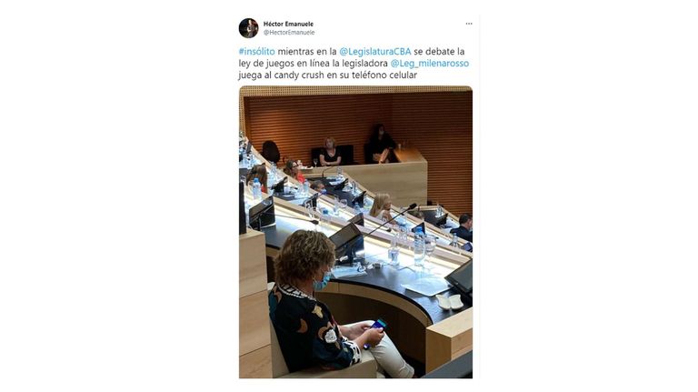 Legisladora Candy Crush