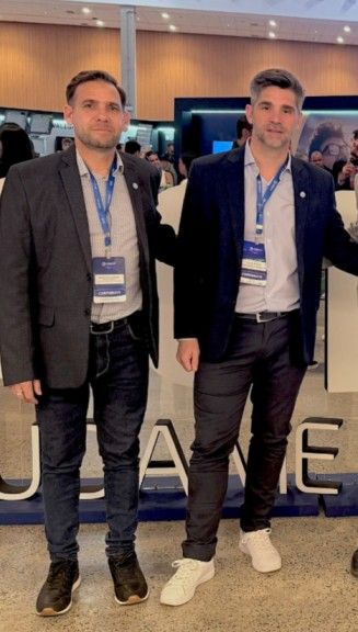 Marcelo Carranza y Lucas Bustos