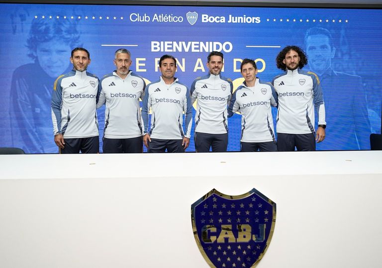 Cuerpo técnico Boca