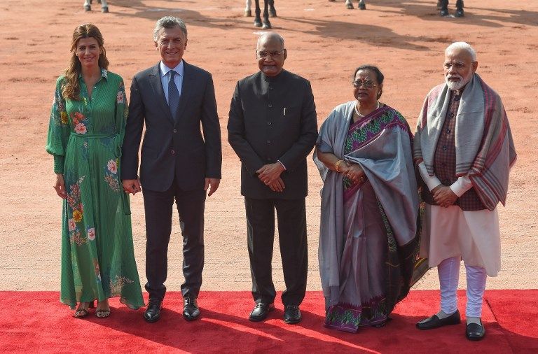 macri viaje oficial india
