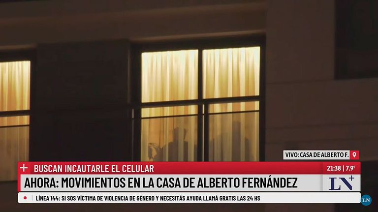 Alberto Fernández allanamiento 20240810
