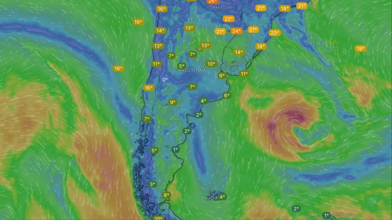 Clima martes 28