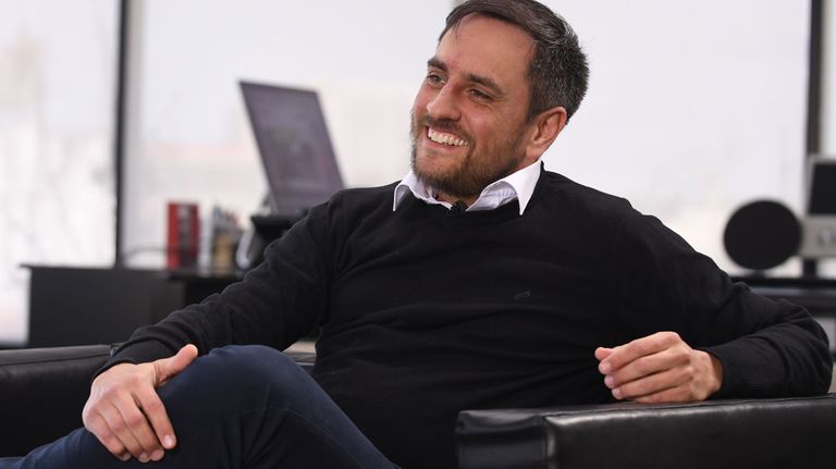 Juan Cabandié, en la entrevista con Jorge Fontevecchia.