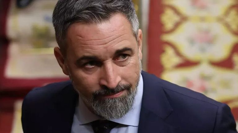 ​Santiago Abascal, líder de Vox

