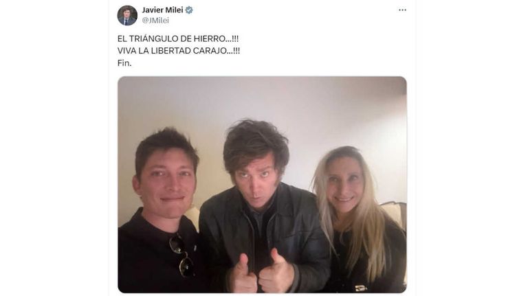 Javier Milei X 20250518