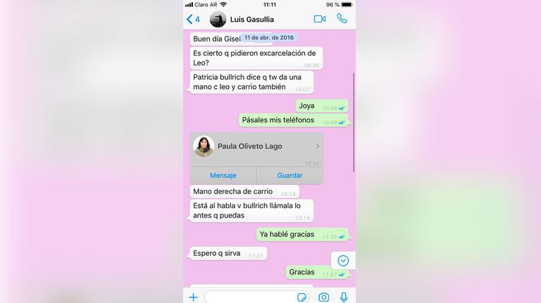 chats giselle robles exabogada fariña