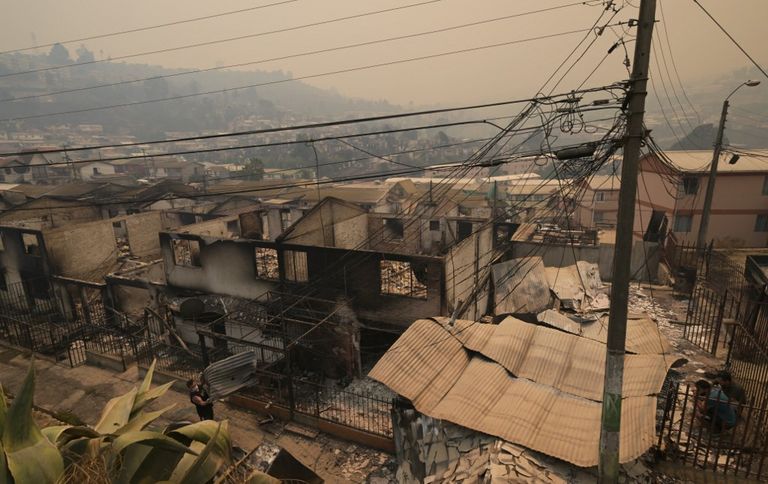 incendios chile