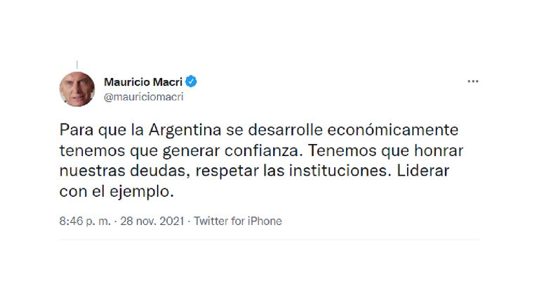 Macri FMI