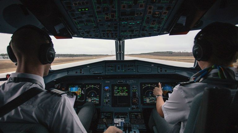 cabina de avion