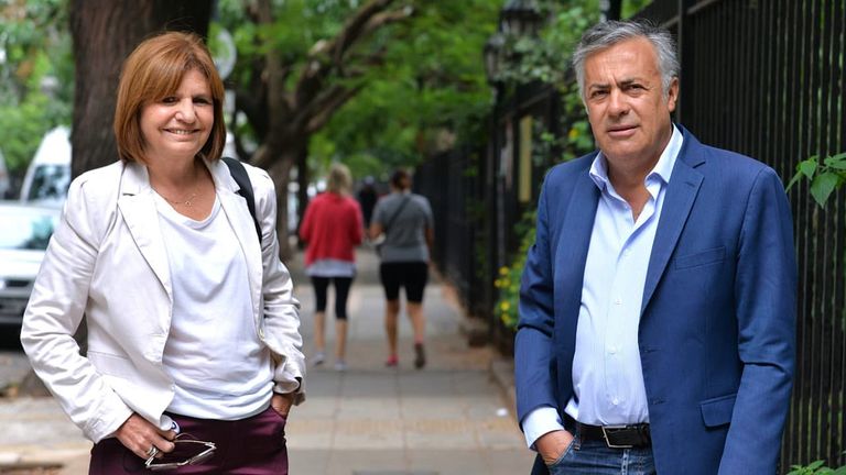 Archivo. Patricia Bullrich y Alfredo Cornejo, dos de los firmantes del documento.