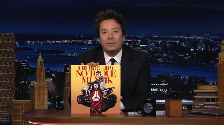 Nicki Nicole cantó en el show de Jimmy Fallon