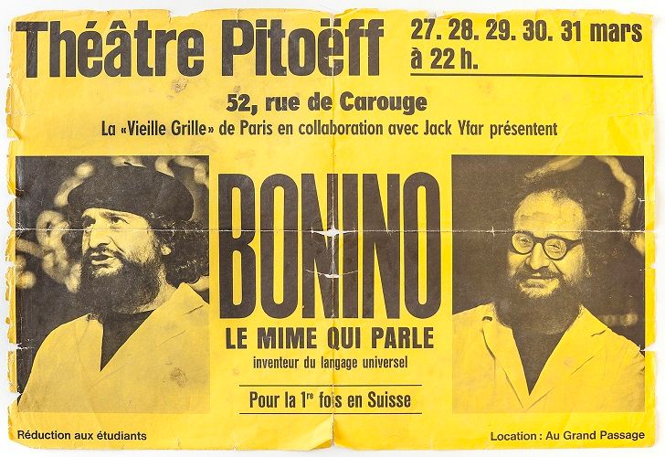 Afiche Bonino París
