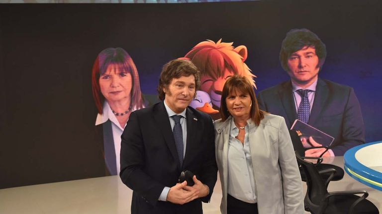 Javier Milei y Patricia Bullrich 20231028