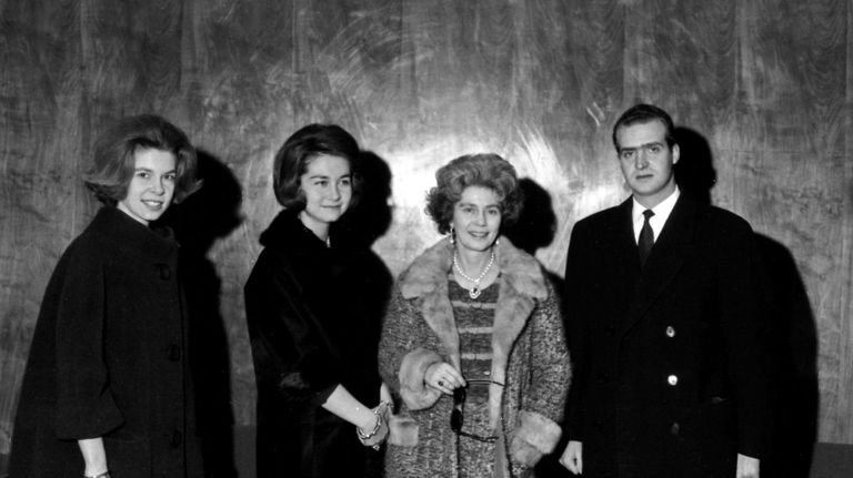 La princesa Irene de Grecia, hermana de la reina Sofía de España