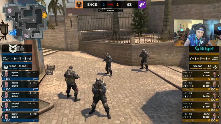 9z debutó en el Major de Amberes ante Ence y MIBR
