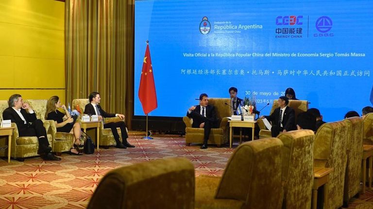 Sergio Massa en China