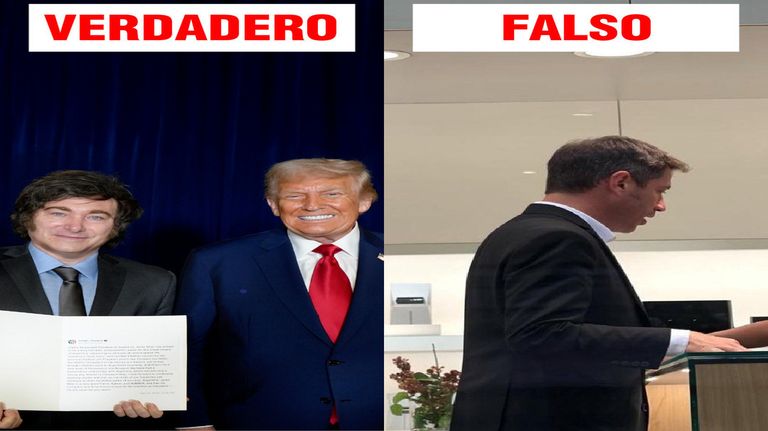 Kicillof fake news