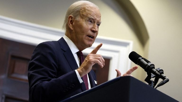 Joe Biden preside un acto