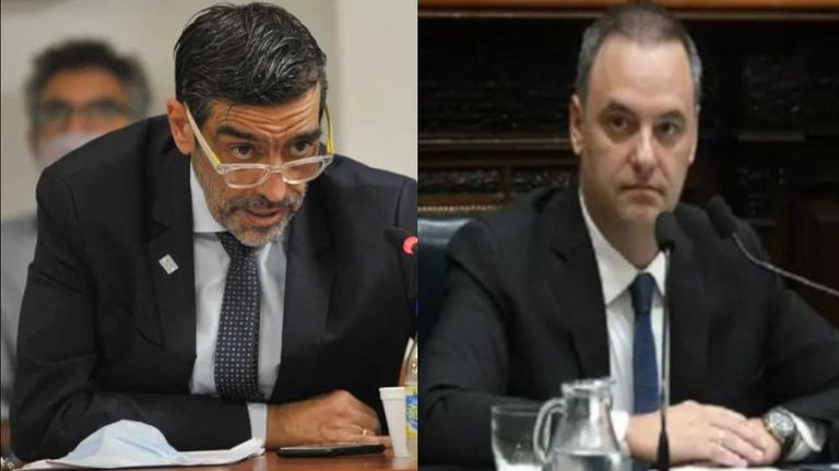 Rodolfo Tailhade y Manuel Adorni 30042026