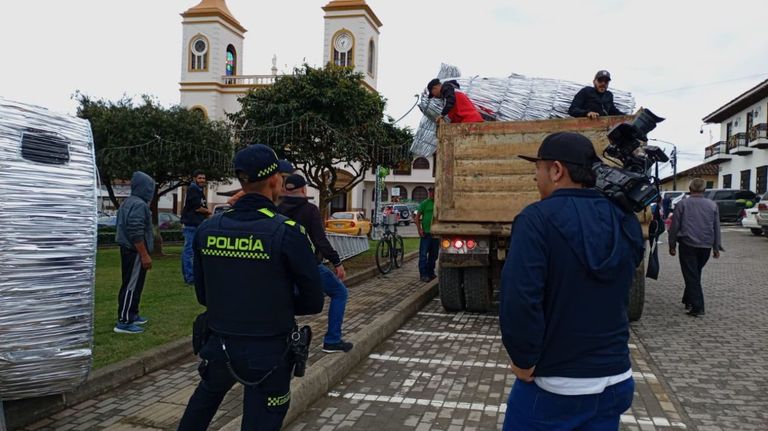 Adorno para conmemorar a Chapecoense