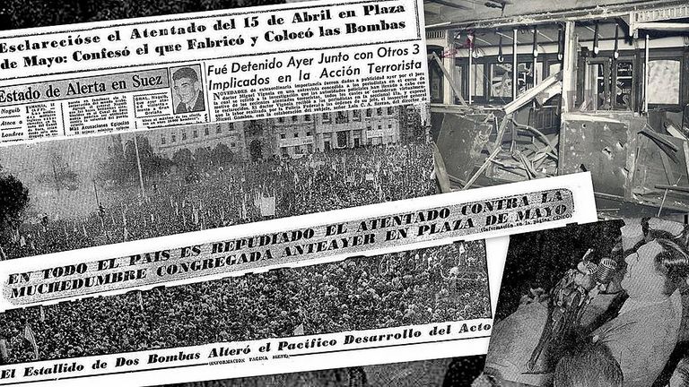 Atentado en Buenos Aires 15 de abril 1953