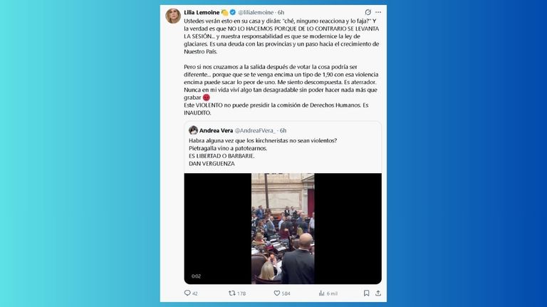 Retuit de Lilia Lemoine