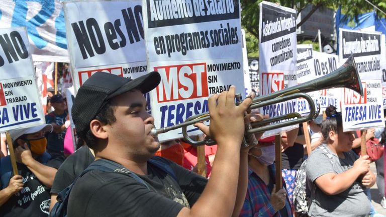Marcha de organizaciones sociales 20220215