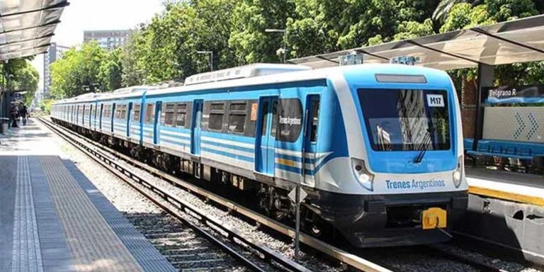 Suspensión del tren Mitre