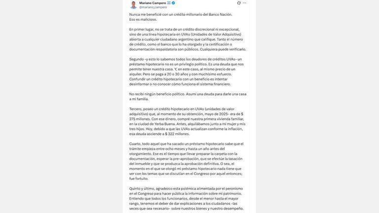 Alejandro Bongiovanni y Mariano Campero X 20260402
