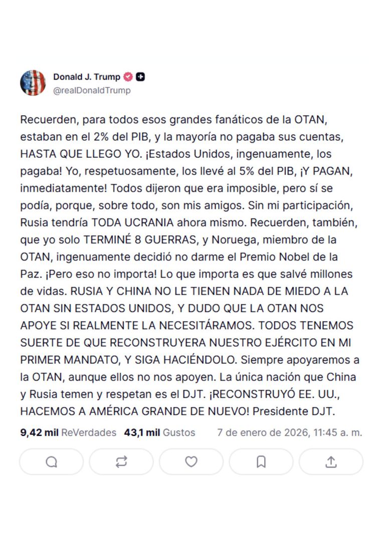Día 767: Love-bombing de Machado hacia un Trump indiferente