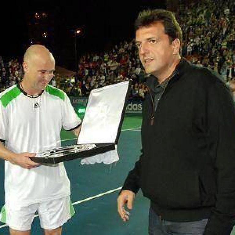 Agassi y Massa