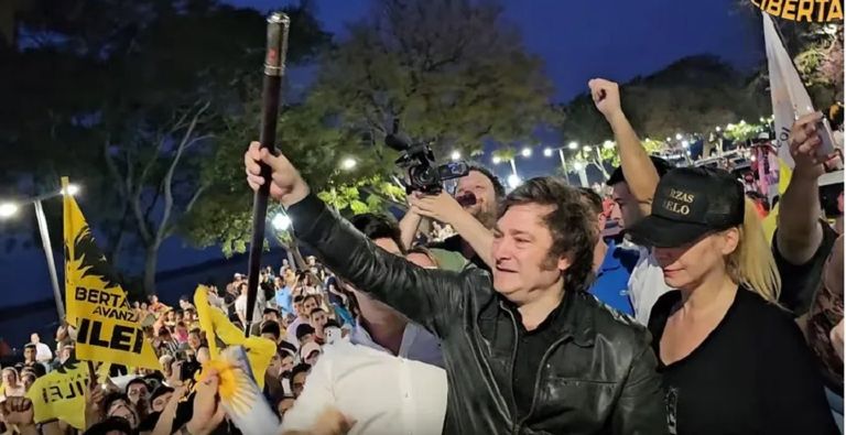 Javier Milei en Corrientes