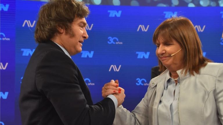Javier Milei y Patricia Bullrich 1 g_20231025