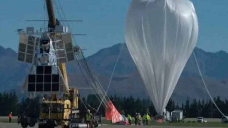 El globo aerostático de la NASA que cayó en Chubut tras un desperfecto en territorio argentino