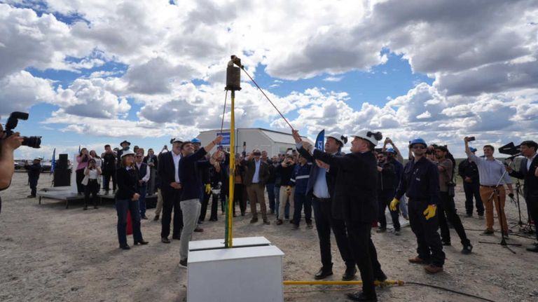 Planta Compresora Holdich, en Chubut