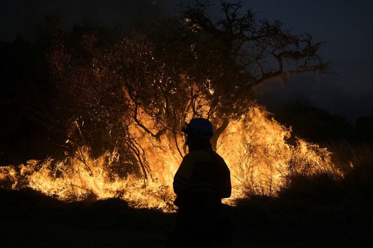 Incendios en Corrientes afp