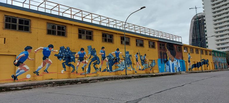 Mural Maradona 1