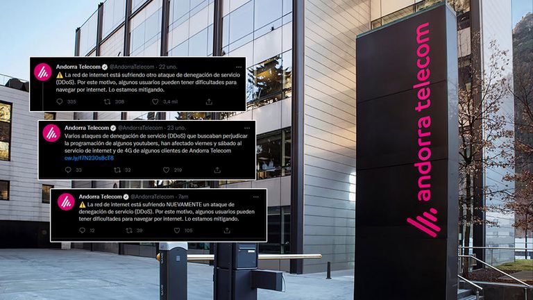Andorra Telecom sufrió un hackeo masivo que dejó a todo el país sin internet