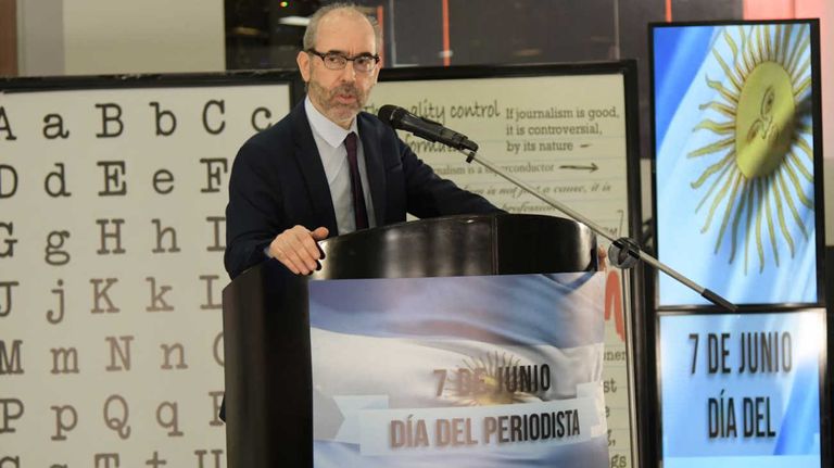 Celebración del día del periodista
