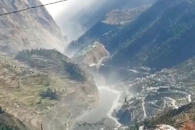 Ruptura de glaciar en India